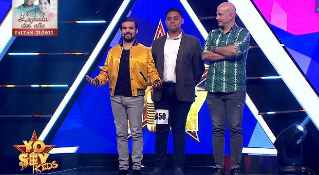 Imitador de Christian Yaipén dejó sin palabras a Ezio Oliva por su gran tamaño