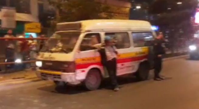 Joven fue asesinado a cuchilladas dentro de combi en San Juan de Lurigancho [VIDEO]