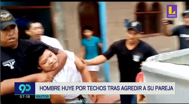 Sujeto en estado de ebriedad agrede a su conviviente