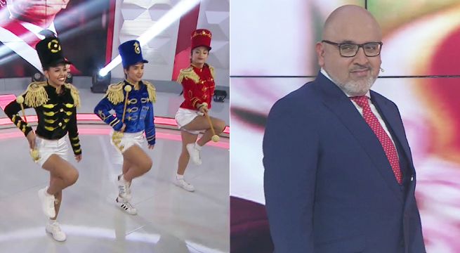 Beto Ortiz y su ingreso al set de Abre los Ojos en medio de guaripoleras [VIDEO]