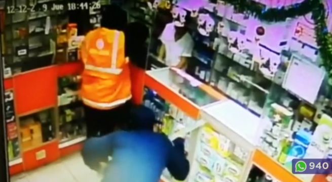 Comas: botica sufre tres asaltos en un mes pese a estar cerca de comisaría [VIDEO]