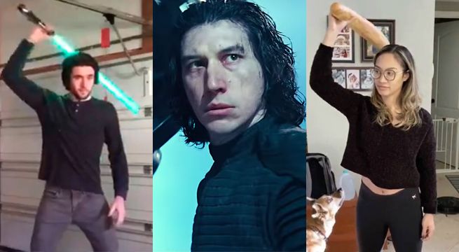 El ‘Ben Solo Challenge’: El nuevo viral de las redes sociales inspirado en Star Wars [VIDEO]