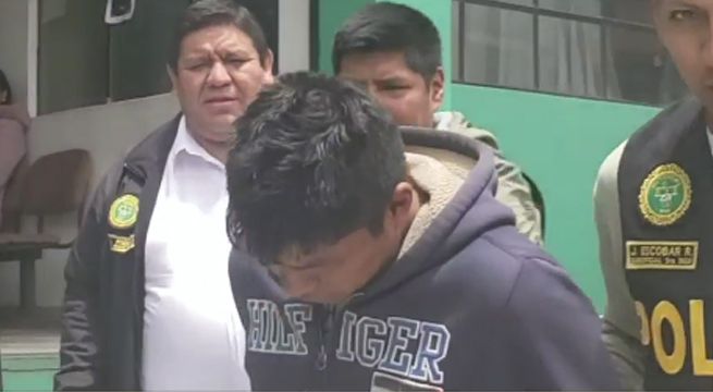 Dictan nueve meses de prisión preventiva para sujeto que golpeó a mujer en Huancayo [VIDEO]