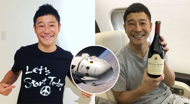 Millonario japonés busca novia para viajar a la luna [FOTOS]