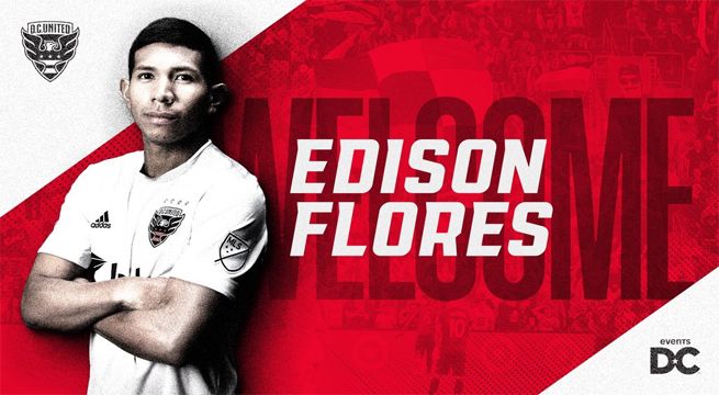 Edison Flores fue presentado como nuevo jugador del DC United [VIDEO]
