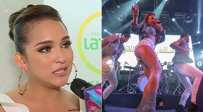 Daniela Darcourt le responde a Yahaira Plasencia y Sergio George