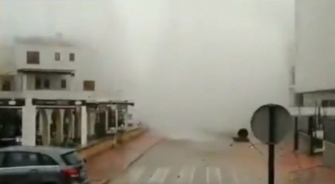 Al menos 4 personas muertas deja tormenta Gloria en España [VIDEO]