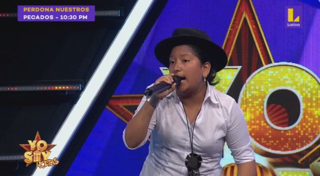 La pequeña imitadora de Olga Tañón cantó “Bandolero”