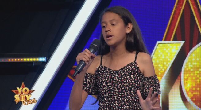 La pequeña imitadora de Yuridia nos regaló el tema  “Ya te olvide”