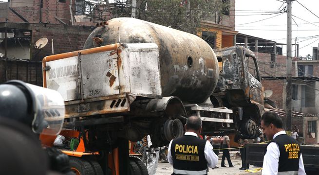 Villa El Salvador: Chofer de camión que explotó fue detenido