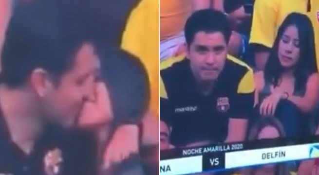 Hombre descubierto por la Kiss Cam en medio de una infidelidad rompió su silencio