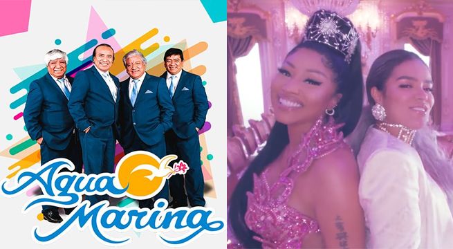 Agua Marina sorprende al tocar en concierto el mix de ‘Así es el amor’ y ‘Tusa’ [VIDEO]