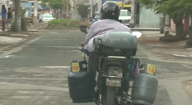 Peligro e informalidad en la distribución de balones de gas [VIDEO]