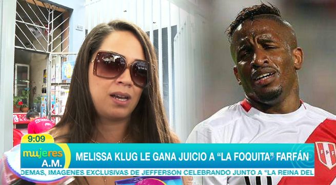¿Por qué Melissa Klug le ganó la demanda a Jefferson Farfán? [VIDEO]