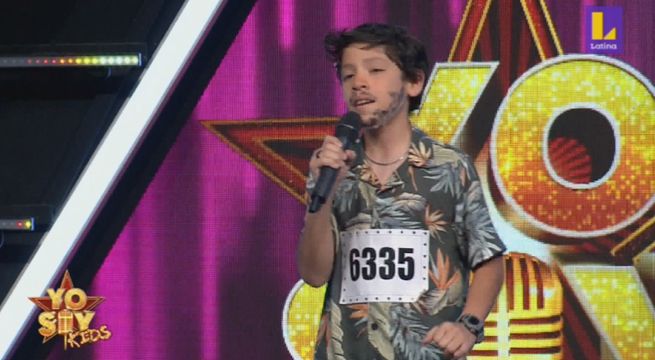 El pequeño imitador de Sebastián Yatra cantó “Devuélveme el corazón”
