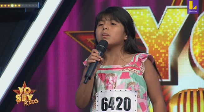 La pequeña imitadora de Jeanette nos regaló esta canción