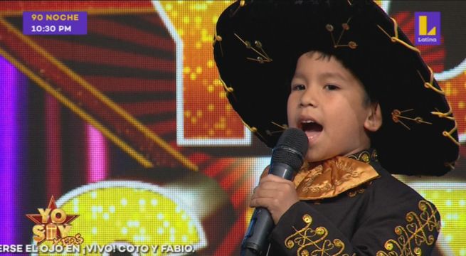 El pequeño imitador de Pedrito Fernández nos regaló este tema