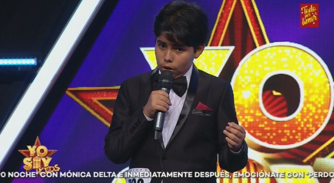 El pequeño imitador de José José cantó “El triste”