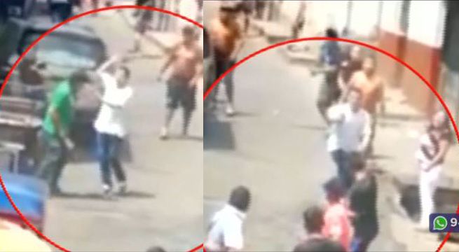 Enfrentamiento entre familias dejó un menor herido de bala [Video]