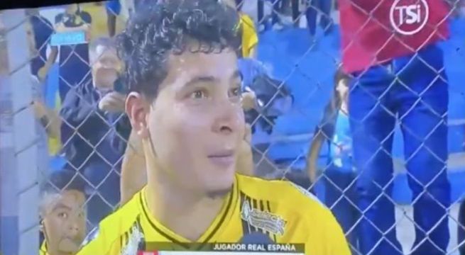 Jugador de fútbol le dedicó el triunfo 