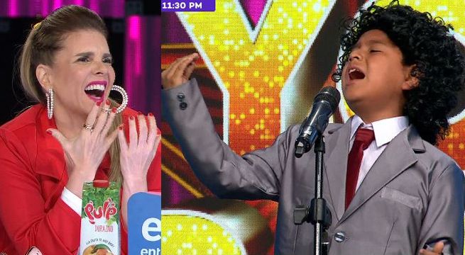 Imitador de Dyango emocionó al jurado al cantar “Cuando quieras, donde quieras”
