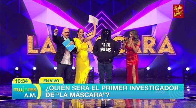 Así fue presentado el primer investigador de ‘¿Quién es la máscara?’ [VIDEO]