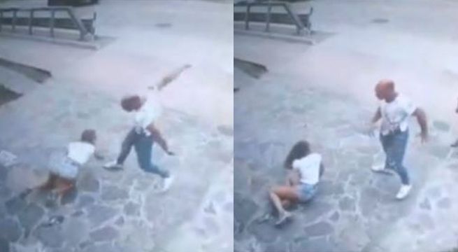 Futbolista Adrián Zela es captado agrediendo a una mujer [Video]
