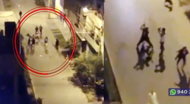 Brutal pelea se produce entre pandillas de peruanos y venezolanos [Video]