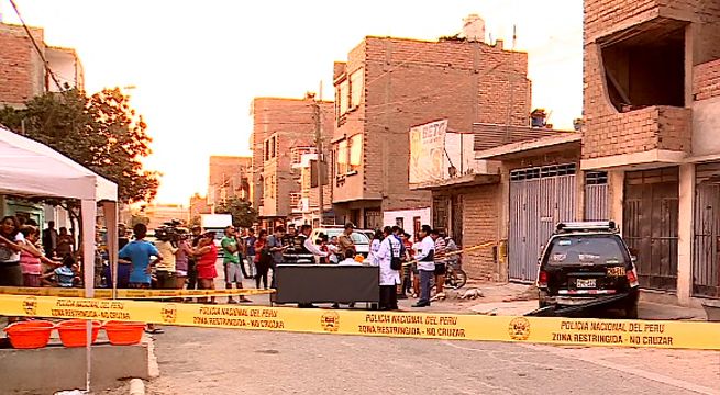 Los Olivos: acribillan a balazos a padre de familia frente a su pequeño hijo [VIDEO]