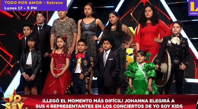 Johanna San Miguel eligió a cuatro participantes que clasificaron a los conciertos