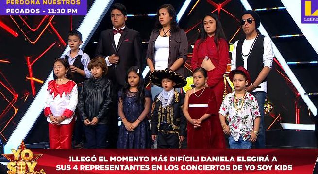 Daniela Darcourt eligió a otros cuatro imitadores que pasaron a la fase de conciertos