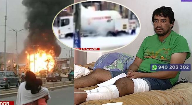 Dueño de cisterna declaró ante fiscal por incendio en Villa El Salvador [Video]