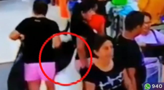 La Victoria: cámaras de seguridad registran accionar de 'Las Hormigas de Gamarra' [VIDEO]