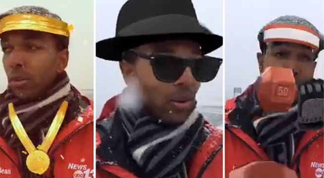 Reportero activa por error los filtros mientras transmitía en vivo y se hace viral [VIDEO]