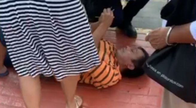 Vecinos casi linchan a vigilante acusado de violar y embarazar a menor en Surco [VIDEO]