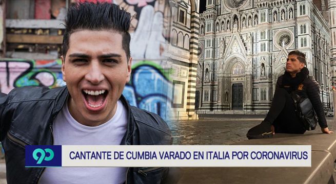 John Kelvin queda varado en Italia por coronavirus [VIDEO]