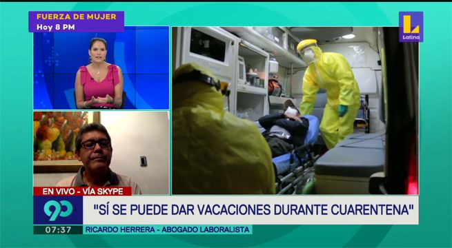 Especialista asegura que empresas sí pueden dar vacaciones durante la cuarentena [VIDEO]