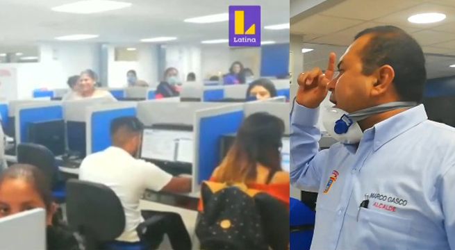 Coronavirus en Perú: a los gritos cierran call center por no aislar a trabajadores [Video]