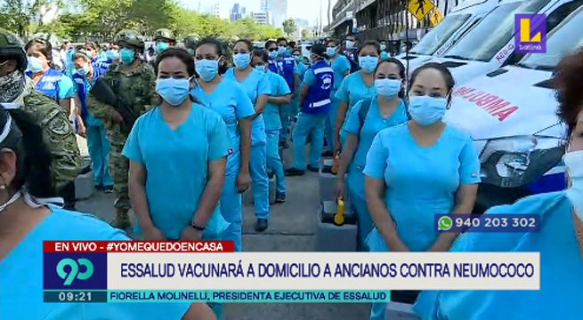 EsSalud vacunará a domicilio a ancianos contra el neumococo
