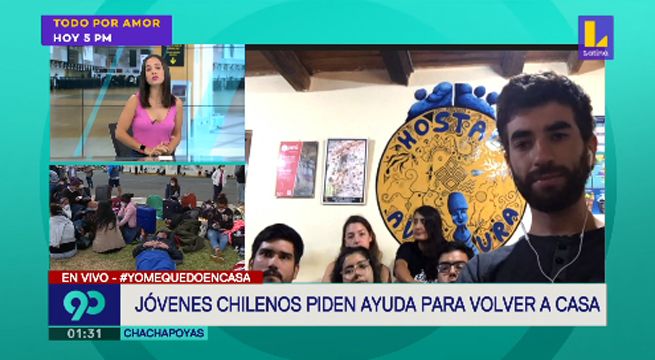 Jóvenes chilenos atrapados en Chachapoyas piden ayuda para volver a casa
