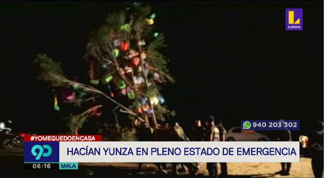 Celebraban yunza en pleno estado de emergencia [VIDEO]