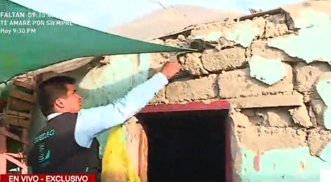 Sismo en Arequipa: casas de Cháparra corren riesgo de desplomarse