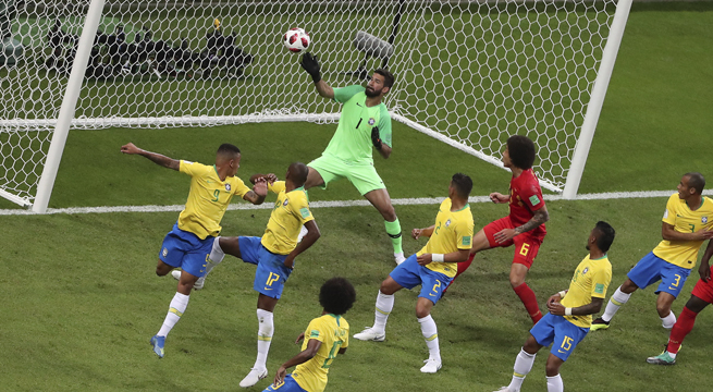 Brasil vs. Bélgica: el autogol de Fernandinho que puso el 1-0