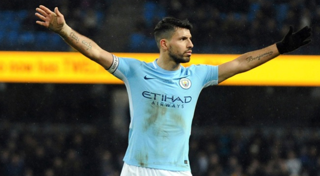 Manchester City aplastó 5-1 al Leicester con 'póker' de goles del Sergio Agüero