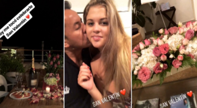 Brunella Horna y Richard Acuña: la romántica sorpresa que ambos se dieron en San Valentín