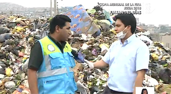 Alcalde de VMT sobre toneladas de basura: 