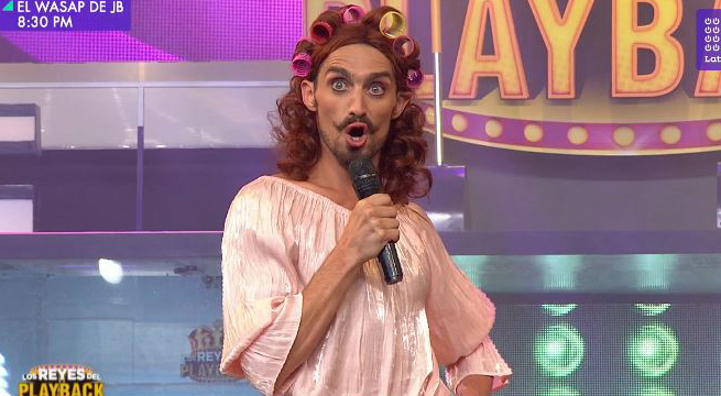 El argentino Luciano Rosso irrumpió con todo en 'Los Reyes del Playback'