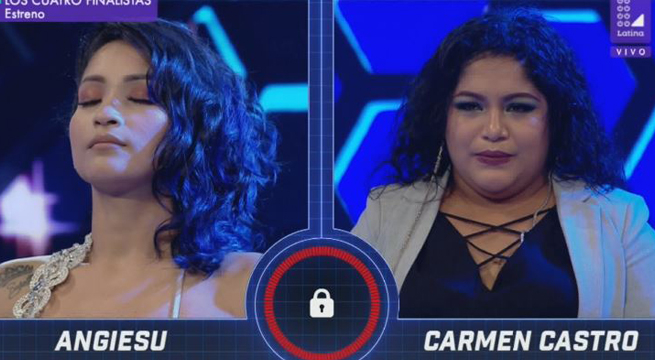Carmen Castro y AngieSu batallaron para conocer a la tercera clasificada de la noche
