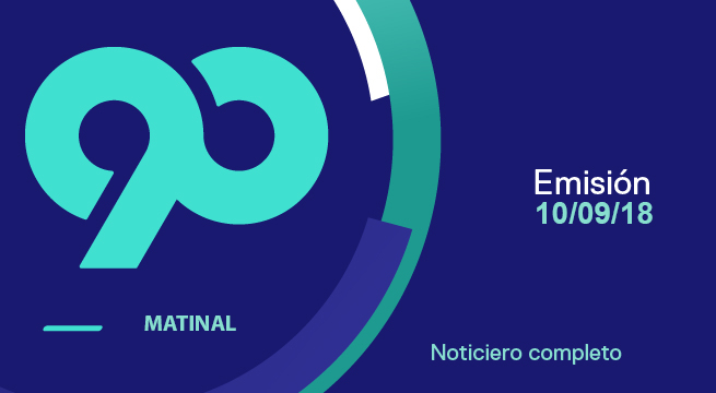 90 Matinal 10 de setiembre del 2018 - Programa completo