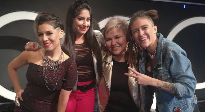 Los Cuatro Finalistas se transformó en 'Las Cuatro Finalistas' con esta batalla musical